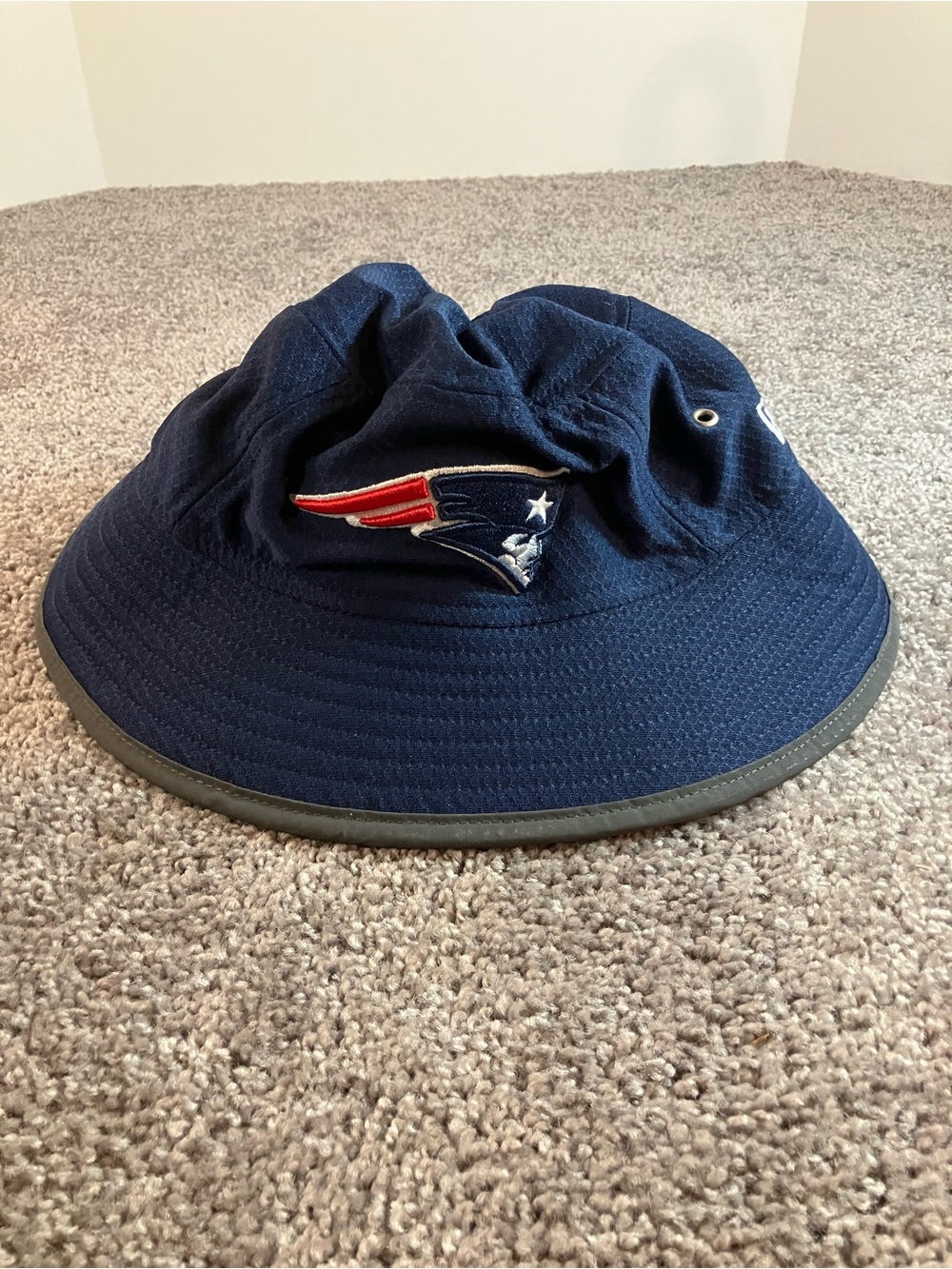 New England Patriots NFL New Era Bucket Hat OSFM